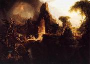 Thomas Cole Expulsion from Garden of Eden oil painting